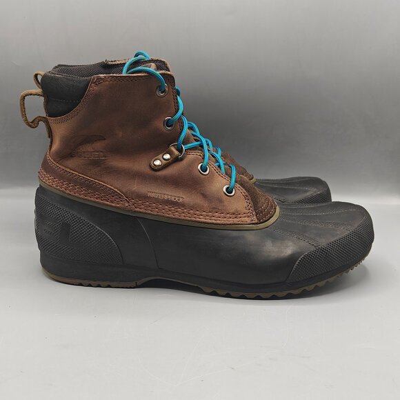 Sorel Waterproof Men\'s Ankeny Boots- Cordovan/Madder Brown main image 11